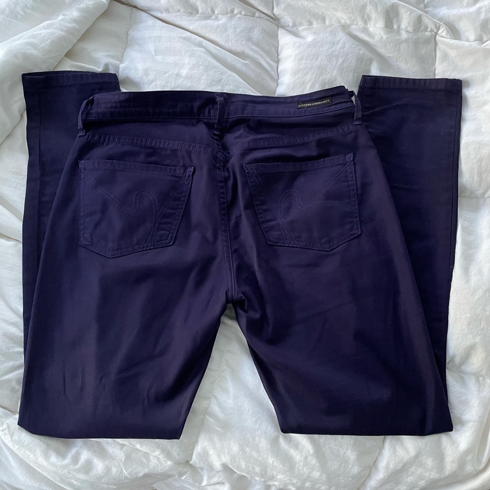 Citizens of Humanity Thompson Med Rise Crop Skinny